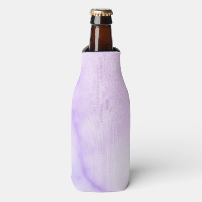 Rainbow Marble Pattern Bottle Cooler (Bottle Front)