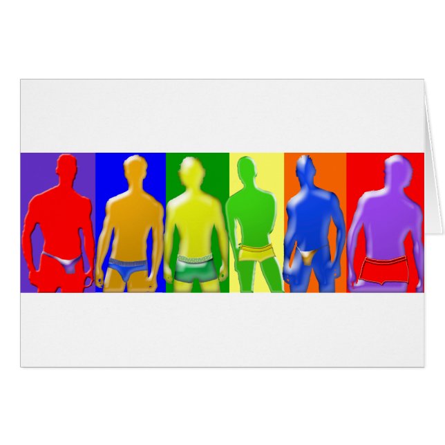 Rainbow Men (Front Horizontal)