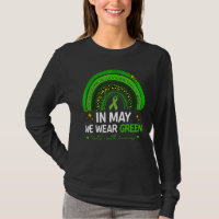 Rainbow Mental Health Awareness In May We Wear Gre