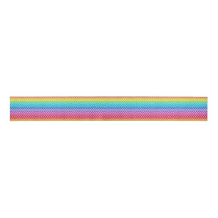 Rainbow mermaid Ribbon Grosgrain Ribbon