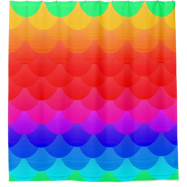 rainbow mermaid scales ombre (Front)