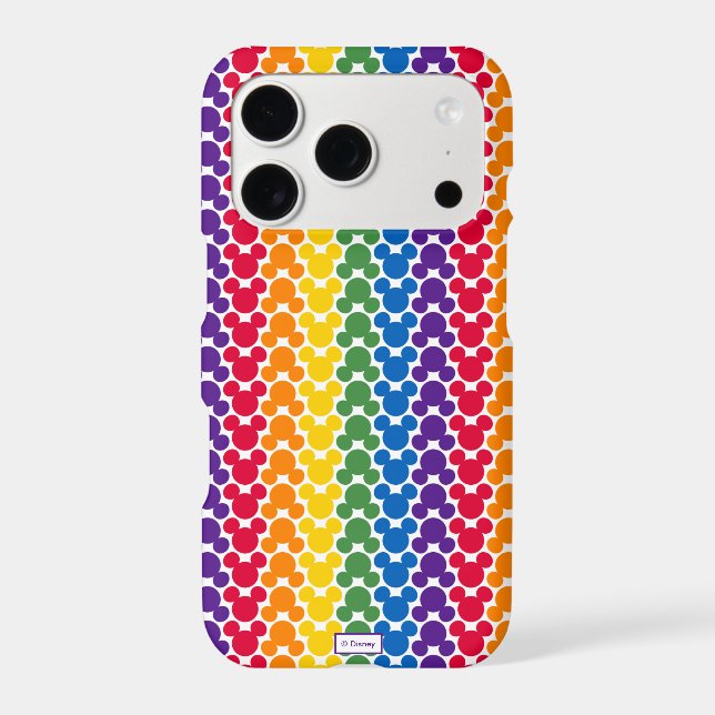 Rainbow Mickey Icon Pattern (Back)