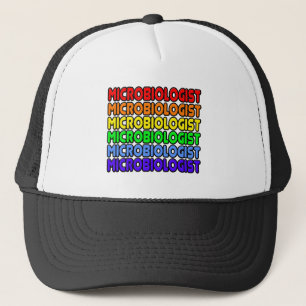 Rainbow Microbiologist Trucker Hat