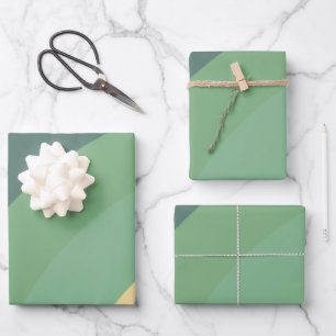 Rainbow Minimalist Stripes Handmade  Wrapping Paper Sheet