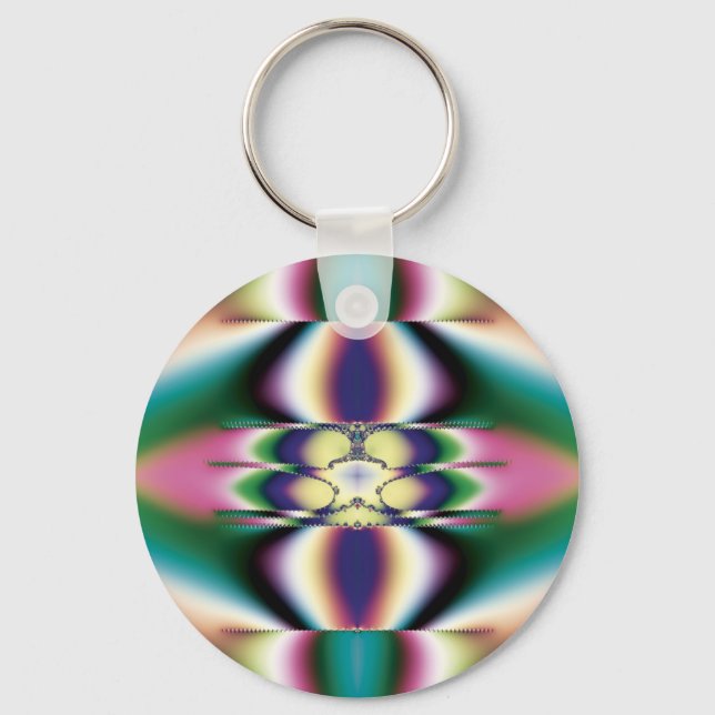 Rainbow Mirrors Keychain (Front)