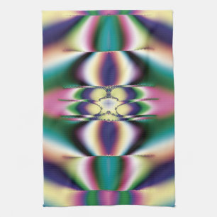 Rainbow Mirrors Kitchen Towel