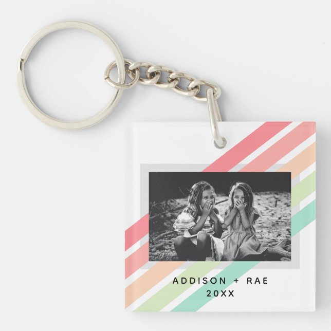 Rainbow Modern Custom 1- Cadeau photo (Devant)