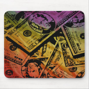 Rainbow Money Mousepad