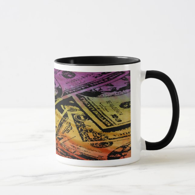 Rainbow Money Mug (Right)