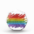 Rainbow Mosaic Gay Pride Flag (Paintbrush)