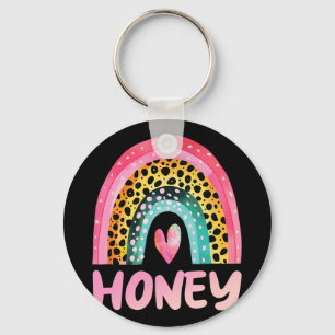 Rainbow Mother#39; #39;s Day Love Cute Funny Grand Keychain