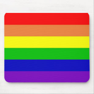 rainbow mouse pad
