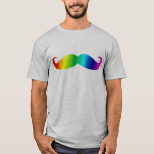 Rainbow Moustache T-shirt