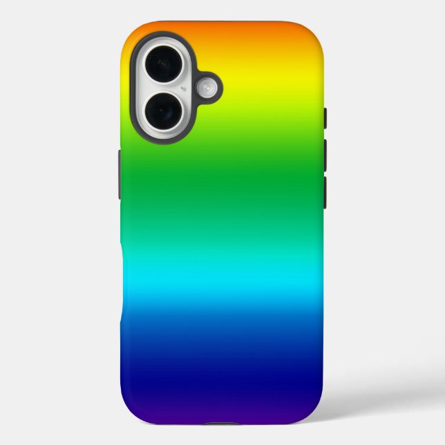 Rainbow Multicolor Gradient Case-Mate iPhone Case (Back)
