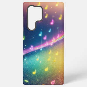 Rainbow Music Notes Galaxy Phone Case