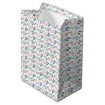 Rainbow Music Notes (White)