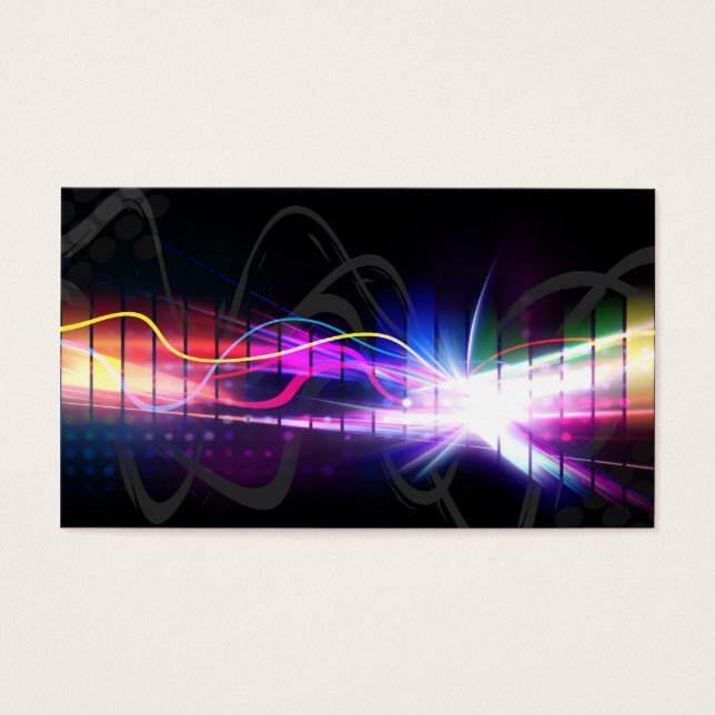 Rainbow Musical Wave Form (Front)