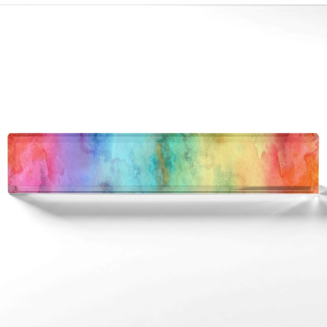 Rainbow Nameplate (Front)