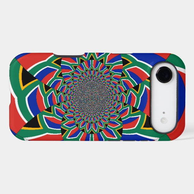 Rainbow Nation: Vibrant South Africa Art Print (Back (Horizontal))