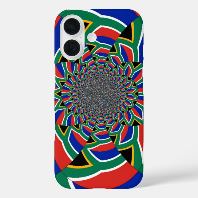 Rainbow Nation: Vibrant South Africa Art Print Case-Mate iPhone Case (Back)