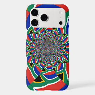 Rainbow Nation   Vibrant South Africa Flag Kaleido