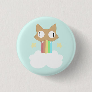 Rainbow Nausea 1 Inch Round Button