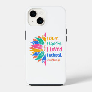 Rainbow Never Underestimate A Public School Teache iPhone 14 Case
