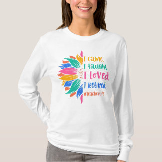 Rainbow Never Underestimate A Public School Teache T-Shirt