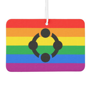 Rainbow Niche Pride Flag Air Freshener