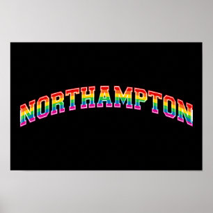 Rainbow Northampton Poster