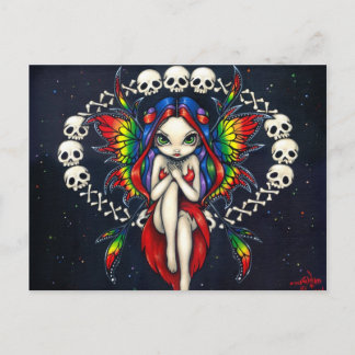 "Rainbow of Bones" Postcard