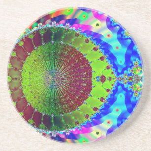 Rainbow of Circles Coaster