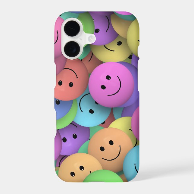 Rainbow of Colourful Happy Faces (Back)