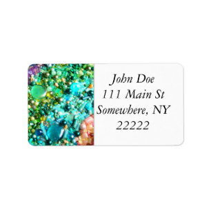 Rainbow of Craft Beads Label