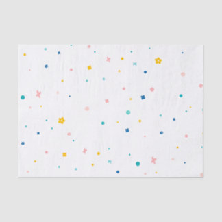 Rainbow of Fun Birthday Party theme Tissue Paper