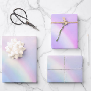 Rainbow of hope - pastel, wrapping paper sheet