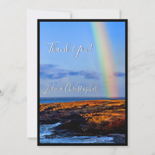 Rainbow of Love & Happiness, Wedding, Thank You Invitation