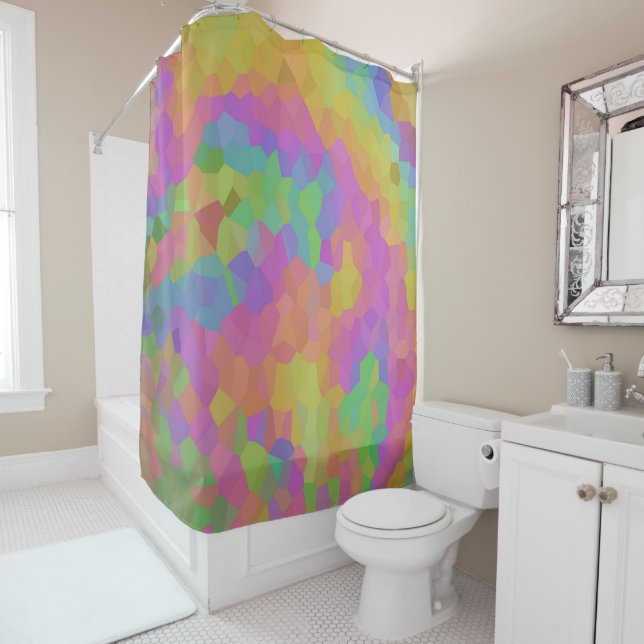 Rainbow Oil Mosaics (In Situ)