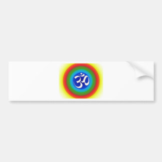 Rainbow_om Bumper Sticker