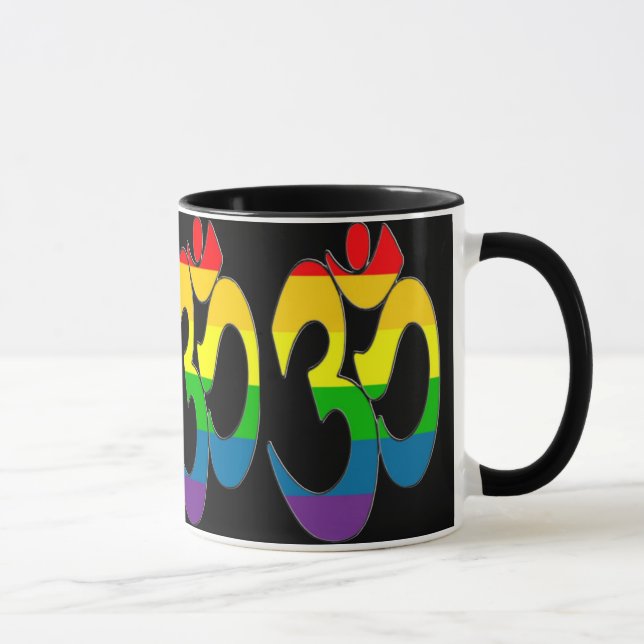 Rainbow OM Mug (Right)