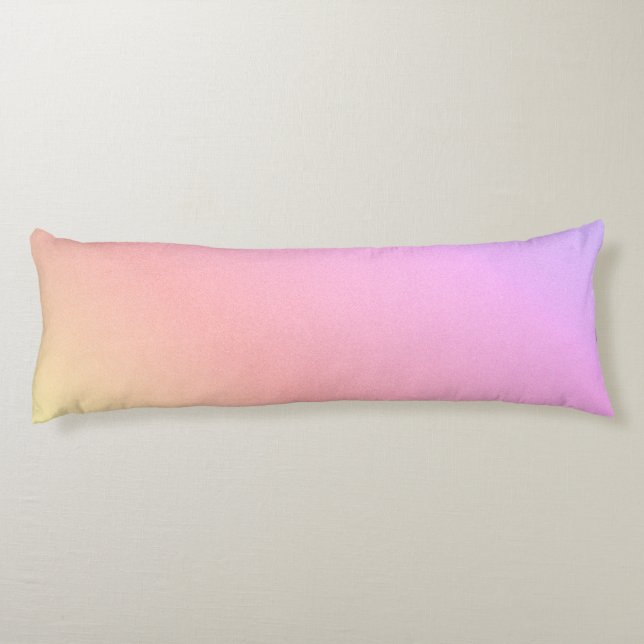 Rainbow Ombre Body Pillow (Back)