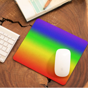 Rainbow Ombre Mouse Pad