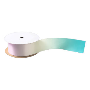 Rainbow Ombre  Satin Ribbon