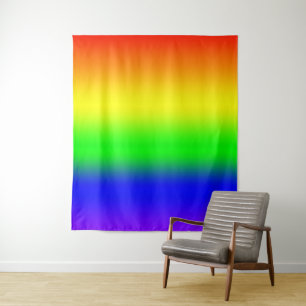 Rainbow Ombre Tapestry