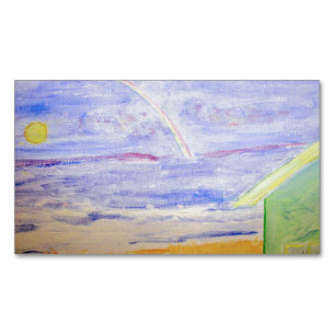 Rainbow over the Ocean    Business Card