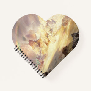 Rainbow Over Yellowstone, Moran 1900 Notebook