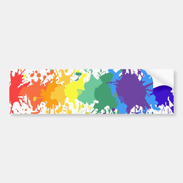 gay pride decal for car