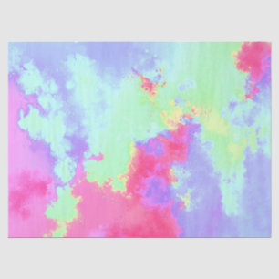 Rainbow Paint Splatter  Tissue Paper
