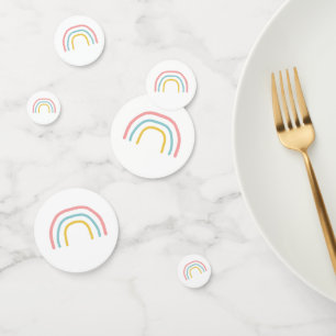 Rainbow Painting Party Confetti