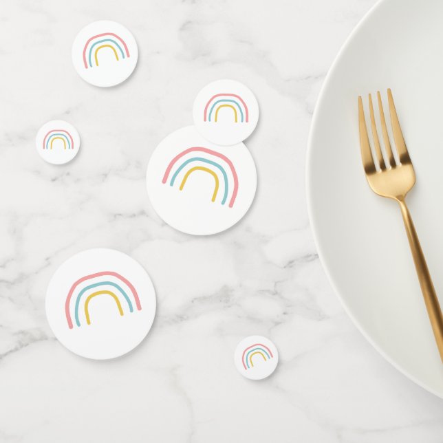 Rainbow Painting Party Confetti (Group)